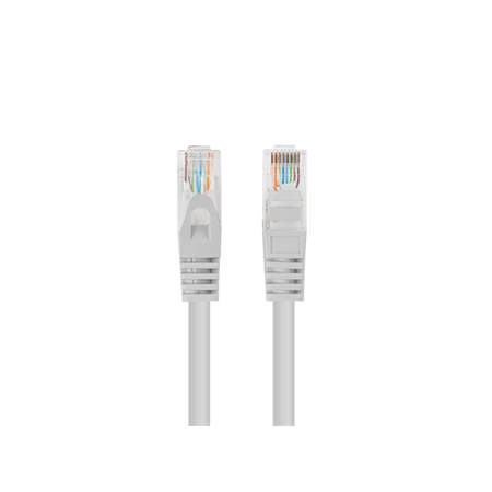 Lanberg | Patchcord CAT.6 UTP Fluke Passed | PCU6-10CC-0025-S | 0.25 m | Grey