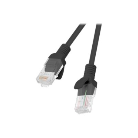 Lanberg | Patchcord CAT.5E UTP Fluke Passed | PCU5-10CC-0300-BK | 3 m | Black
