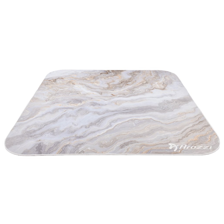 Arozzi Zona Square Floor Pad | White Marble
