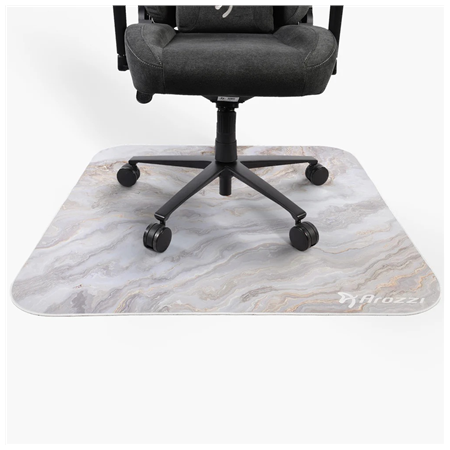 Arozzi Zona Square Floor Pad | White Marble