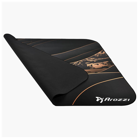 Arozzi Zona Square Floor Pad | Black/Gold