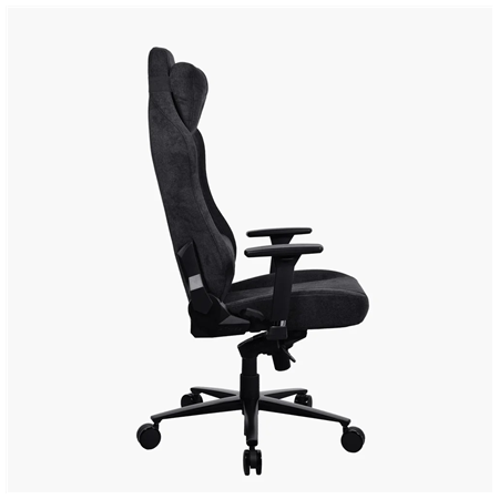 Arozzi Soft Fabric/Metal/Aluminium | Gaming Chair | Vernazza Soft Fabric | Pure Black