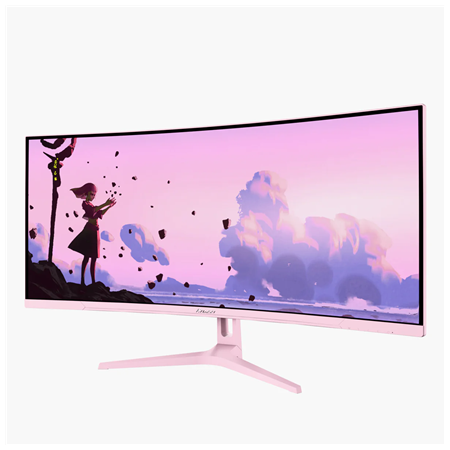 Arozzi | Nova | 34 " | VA | UWQHD | 21:9 | 165 Hz | 1 ms | 3440 x 1440 pixels | 350 cd/m² | HDMI ports quantity 2 | Pink