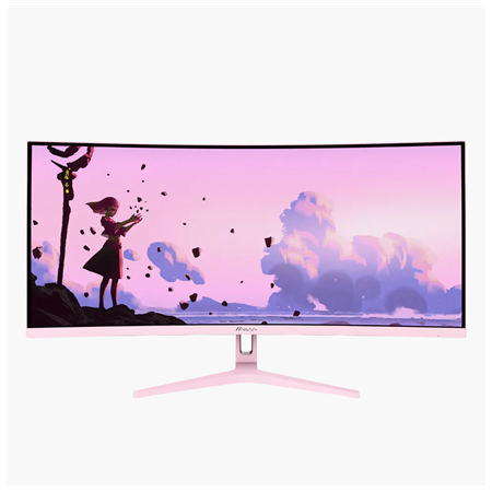 Arozzi | Nova | 34 " | VA | UWQHD | 21:9 | 165 Hz | 1 ms | 3440 x 1440 pixels | 350 cd/m² | HDMI ports quantity 2 | Pink
