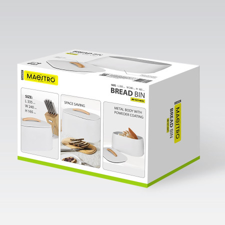 Chlebak MR-1675-WHITE MAESTRO