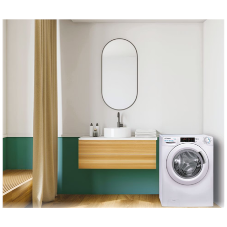Candy | Washing Machine | CS1482DW4/1-S | Energy efficiency class B | Front loading | Washing capacity 8 kg | 1400 RPM | Depth 5