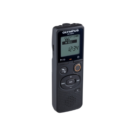 Olympus | Digital Voice Recorder (OM branded) | VN-541PC | Black | Segment display 1.39' | WMA