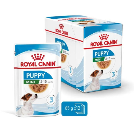 Royal Canin SHN Mini Puppy - šlapia maistas šuniukams - 12x85g