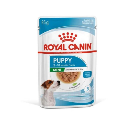 Royal Canin SHN Mini Puppy - šlapia maistas šuniukams - 12x85g