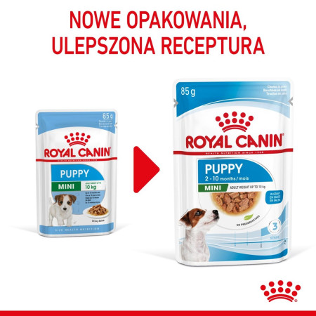 Royal Canin SHN Mini Puppy - šlapia maistas šuniukams - 12x85g