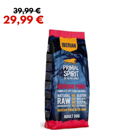 Sausas šunų maistas Alpha Spirit, kiauliena, 12 kg IŠPARDAVIMAS