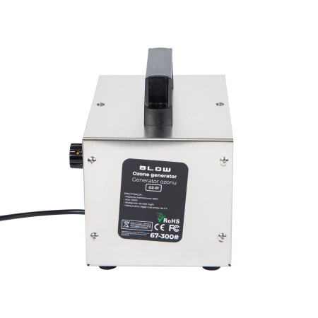 Ozono generatorius BLOW OZ-01 ozonatorius 60 000 mg/h 120 W