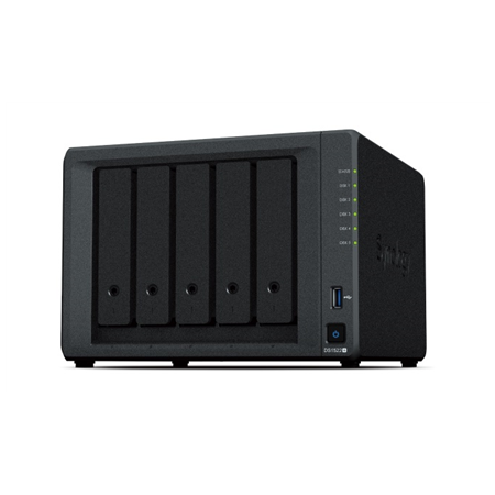 Synology | DiskStation | DS1522+ 5-bay | AMD Ryzen | R1600 | Processor frequency 2.6 GHz | 8 GB | DDR4