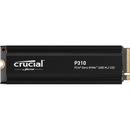 Crucial P310 M.2 PCIe 4.0 NVMe 4TB SSD su šilumnešiu