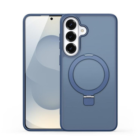 Dėklas Dux Ducis Yind Magnetic Stand Samsung S942 S26 tamsiai mėlynas