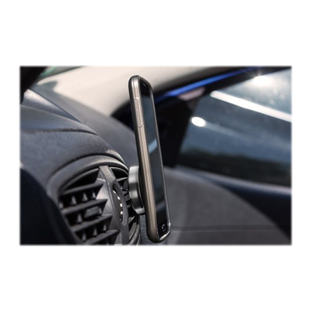 Goobay | Magnetic mount Metal Slim Design for smartphones (35mm) | 38685 | Black/Silver | Magnetic holder is suitable for almost