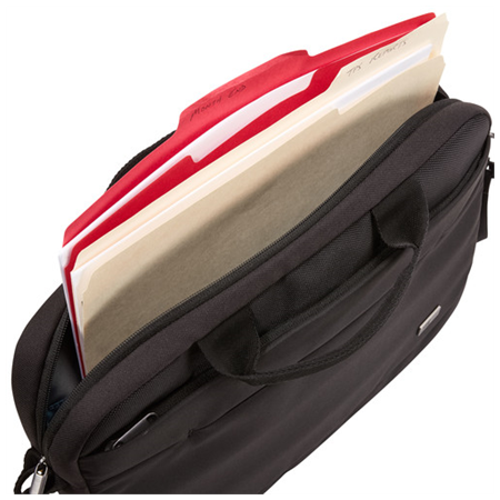 Case Logic | Advantage | Fits up to size 14 " | Messenger - Briefcase | Black | Shoulder strap