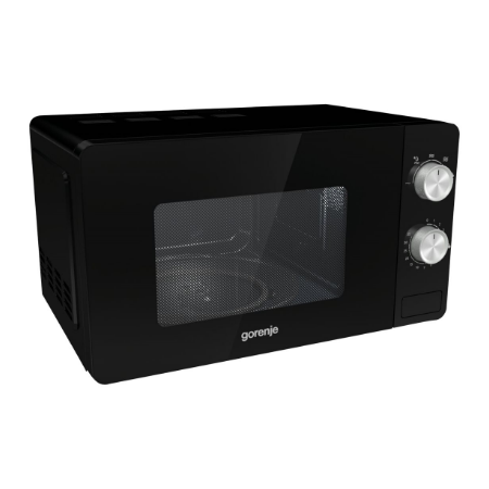 Gorenje | Microwave oven | MO20E1B | Free standing | 20 L | 800 W | Black