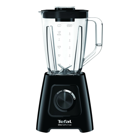 TEFAL | Blender | BL420838 BlendForce | Tabletop | 600 W | Jar material Plastic | Jar capacity 1.25 L | Ice crushing | Black
