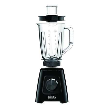 TEFAL | Blender | BL420838 BlendForce | Tabletop | 600 W | Jar material Plastic | Jar capacity 1.25 L | Ice crushing | Black