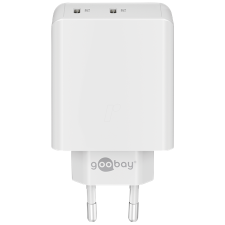 Goobay | Dual USB-C PD Fast Charger (36 W) | 61758