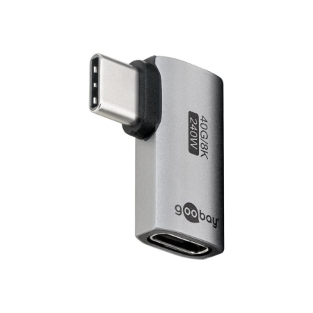 Goobay USB-C Adapter Horizontal 90°, USB4 | 74441
