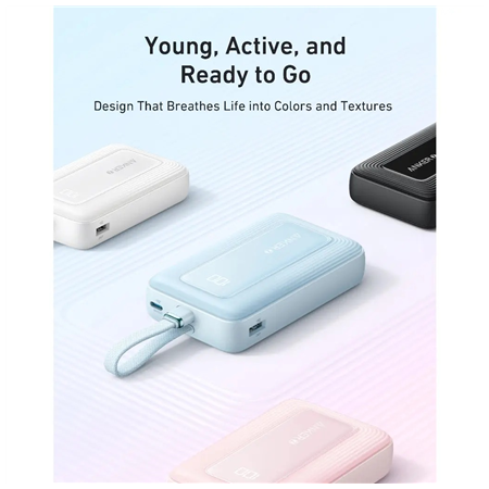 Anker Power Bank | A1689H21 | 20000 mAh | White