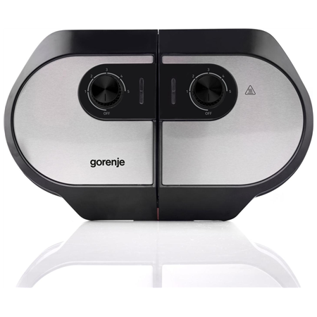 Gorenje | Mini Grill, Waffle plate | WM1400SB | Electric Grill | 1400 W | Diameter 18 cm | Black