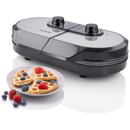 Gorenje | Mini Grill, Waffle plate | WM1400SB | Electric Grill | 1400 W | Diameter 18 cm | Black