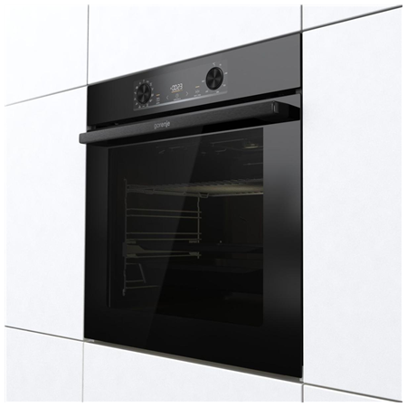 Gorenje Oven | BOS6737E13FBG | 77 L | Electric | AquaClean | Mechanical | Steam function | Height 59.5 cm | Width 59.5 cm | Stai
