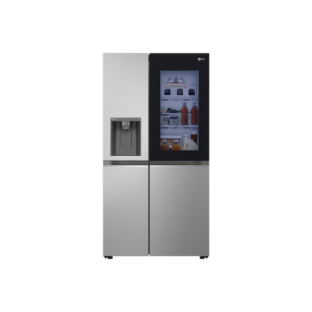 LG Refrigerator | GSGV81PYLL | Energy efficiency class E | Free standing | Side by side | Height 179 cm | Fridge net capacity 41