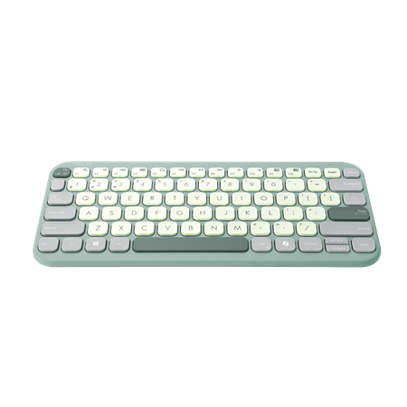 Asus Marshmallow KW100 | Keyboard | Wireless | US International | Green Tea Latte | Bluetooth