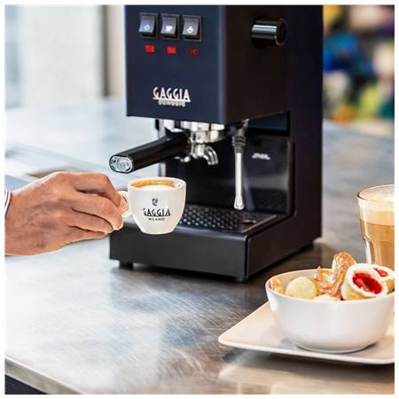 Gaggia Coffee Maker | RI9481/15 Classic E24 | Pump pressure 15 bar | Built-in milk frother | Semi-automatic | Classic Blue