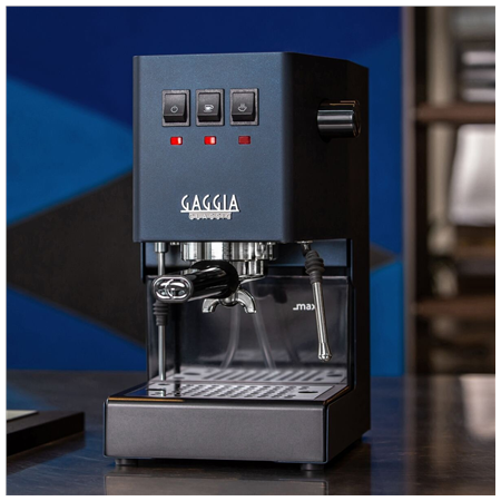 Gaggia Coffee Maker | RI9481/15 Classic E24 | Pump pressure 15 bar | Built-in milk frother | Semi-automatic | Classic Blue