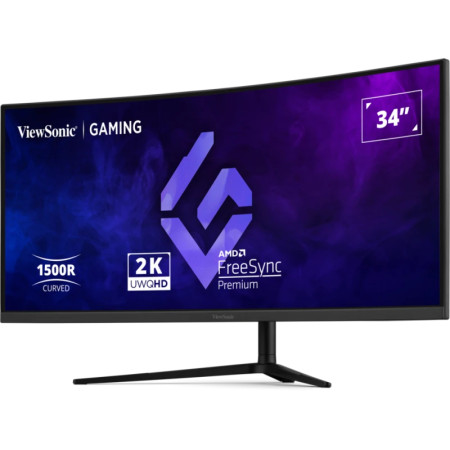 Viewsonic VX3418C-2K kompiuterio monitorius 34" UltraWide Quad HD