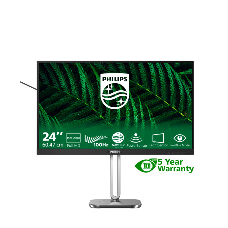 Philips 24B2G5200 100Hz 1ms Full HD IPS monitorius