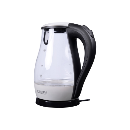 Camry | CR 1251 | Standard kettle | 2000 W | 1.7 L | Glass | 360° rotational base | Glass/Black