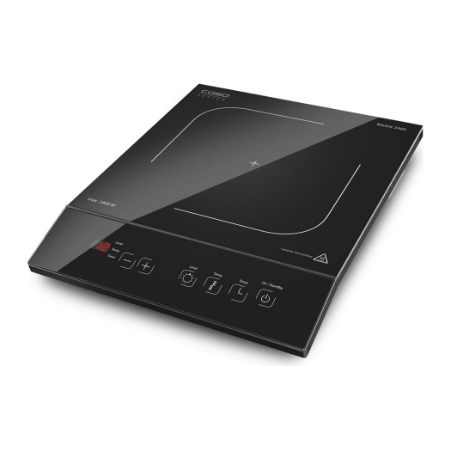 Caso | Free standing table hob | 02230 | Number of burners/cooking zones 1 | Sensor touch control | Black | Induction