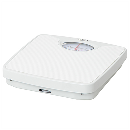 Adler | Mechanical bathroom scale | AD 8151w | Maximum weight (capacity) 130 kg | Accuracy 1000 g | White