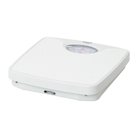 Adler | Mechanical bathroom scale | AD 8151w | Maximum weight (capacity) 130 kg | Accuracy 1000 g | White