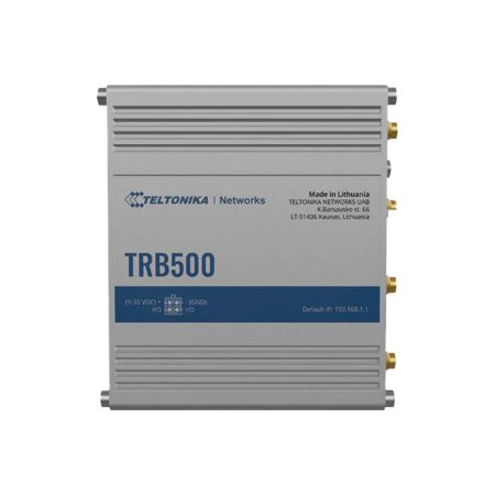 Industrial 5G Gateway | TRB500 | No Wi-Fi | 10/100/1000 Mbps Mbit/s | Ethernet LAN (RJ-45) ports 1 | Mesh Support No | MU-MiMO Y