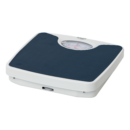 Adler | Mechanical bathroom scale | AD 8151b | Maximum weight (capacity) 130 kg | Accuracy 1000 g | Blue/White