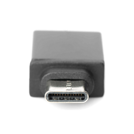 Digitus | USB Type-C adapter, type C to A M/F, 3A, 5GB, 3.0 Version | AK-300506-000-S | Plug USB C | Jack USB A