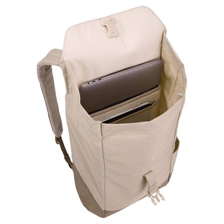 Thule | Lithos | Backpack 16L | Fits up to size 16 " | Laptop backpack | Pelican Gray/Faded Khaki