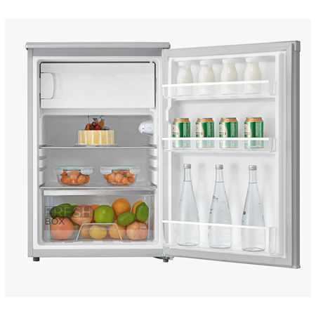 Midea Refrigerator | MDRD168FGE01 | Energy efficiency class E | Free standing | Larder | Height 84.5 cm | Fridge net capacity 97
