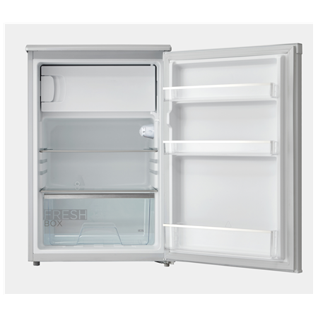 Midea Refrigerator | MDRD168FGE01 | Energy efficiency class E | Free standing | Larder | Height 84.5 cm | Fridge net capacity 97