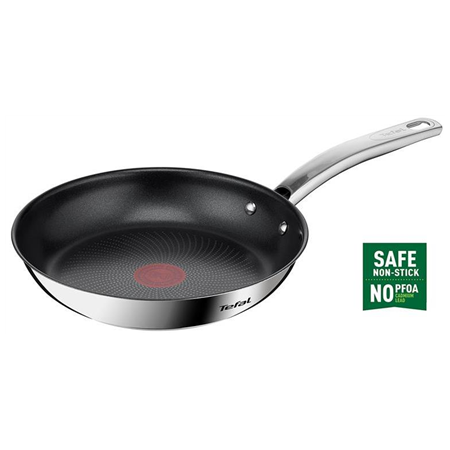 TEFAL | Frying Pan | B8170444 Intuition | Frying | Diameter 24 cm | Suitable for induction hob | Fixed handle | Black