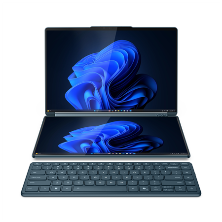 Lenovo Yoga Book 9 14IAH10 | Tidal Teal | 2x14 " | OLED | Touchscreen | 2.8K WQXGA+ | 2880 x 1800 pixels | Intel Core Ultra 7 |