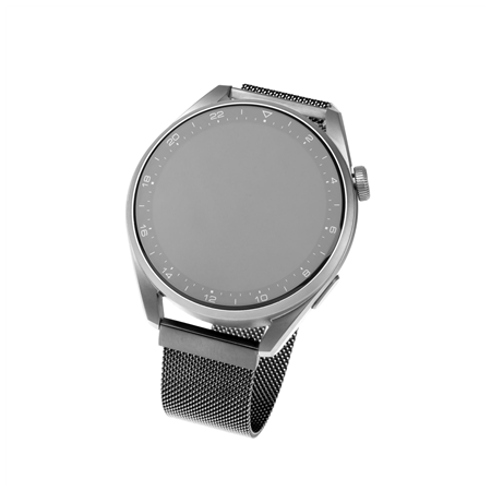 Fixed | Mesh Strap for Smatwatch, Quick Release 22mm | Black