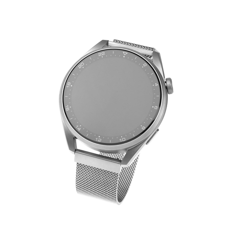 Fixed | Mesh Strap with Quick Release 22mm for Smartwatch | Silver